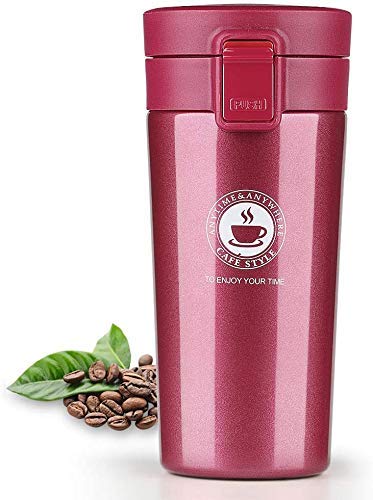 Stainless Steel Coffee Thermos Bottle, Double Wall, Small Vacuum  Insulation, Thermal Water Mug, Mini Portable, 300ml